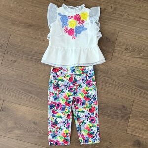 Janie and Jack Floral set